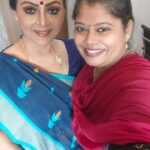 Fathima Babu Instagram - With Vidya the hair stylist