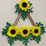 Fathima Babu Instagram - Origami sunflowers frame