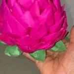 Fathima Babu Instagram – Origami Lotus 
Paper art