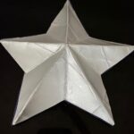 Fathima Babu Instagram - 500 ml tetra pack milk carton cut open and made into a star inside out 😊
