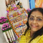 Fathima Babu Instagram - கொலு #tanishq
