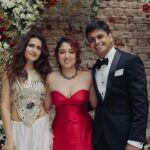 Fatima Sana Shaikh Instagram – What a mad afternoon that was!!! 
So happy to see guys celebrate Your love and the was so infectious… 
My heart was swelling with love and affection for both of you. 

I am glad I could be a part of it.

Pyaar pyaar pyaar 
@khan.ira 
@nupur_shikhare

📸 @etherealstudio.in