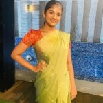 Gabriella Charlton Instagram - Who is excited for this week’s episodes? 🤩 Saree and blouse by @sdduniqueboutique_97 🫶 #eeramanarojave2