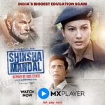 Gauahar Khan Instagram - The story of India's Biggest Education Scam unfolds today! Watch Shiksha Mandal now on @mxplayer. Link in bio. Come on guys , watch it watch it 🙏🏻🤎 #ShikshaMandal #StreamingNow
