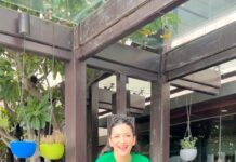 Gauahar Khan Instagram - On what does your heart say Oops ????? 😬😉💚 #comment #oopsdancechallenge #trendingreels #dancereels