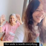 Gauahar Khan Instagram - Thank u for all the prayers ❤️ @raziakhan1503 chaliye ghar jaldi pls! #grateful #gettingbetter #merimaa #trend #cheapthrillsxkudigujaratdi #réel