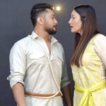 Gauahar Khan Instagram – Loved doing this with @atrangz vibe ! #jihuzoor @zaid_darbar ♥️ 

#shamshera 
#JiHuzoor
#shamshera22ndJuly
#shamsherasong 
#trending

@shailesh_atz @surajyadav_suru @aman_atz Atrangz House