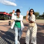 Gauahar Khan Instagram - Can you 'gin' how many poses did we strike? 😌 #naaginxgasolina #disney #fun #gaza Disneyland Paris