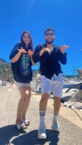 Gauahar Khan Instagram - Snorkel time ! 🤿  @zaid_darbar ♥️

#france🇫🇷 #cannes #mandelieu #musafir #husbandandwife #gomigomi