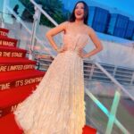 Gauahar Khan Instagram - I Cannes do that !!!! ❤️ #france #cannes2022 #musafir #host Cannes Palais Des Festivals