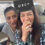 Gauahar Khan Instagram - I always sucked at math ! @nigaarzkhan is a genius ! Hahahahah . Only in my eight standard I scored full marks in mathematics. 39.5 /40 , which equals to full marks ! Hahahahah 🙋🏻‍♀️😬 #trendingreels #fun #mathquiz #sisterlove ! I love u nix 😘 Terminal 2 Chatrapati Shivaji Terminal Mumbai