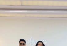 Gauahar Khan Instagram - Post promotion fun ! My fave song ! @zaid_darbar ♥️ My outfit : @blushandm #reel #trendingsongs #dancechallenge