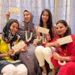 Gauahar Khan Instagram - My heart , My brother made my quran khaatma so beautiful with this surprise! 😘❤️ and it’s was also @nigaarzkhan ‘s birthday! Great surprise for her . @sahyrkohli @neelu.i happy girls ! 🌙⭐️ #eidmubarak #2022 @asaadzkhan @sabreen.a.jan thank you sooooo much . I love you ! 💯 may Allah bless you guys always ! Ameen Mumbai, Maharashtra