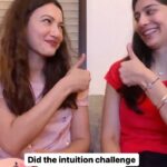 Gauahar Khan Instagram - #intuitionchallenge with @sahyrkohli 😘🙋🏻‍♀️💕 #reel #trending #sisters #fun