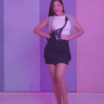 Gauahar Khan Instagram - My outfits just got a trendy upgrade with the Heliot Emil phone bag and the stunning #realme9Pro+ 5G! #CaptureTheLight @realmeindia Jumping and fitting into every vibe 💯