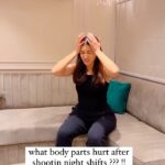 Gauahar Khan Instagram - My twist on this #trend ! People in all professions may relate … #share with me . 🙋🏻‍♀️😬 #headshoulderkneesandtoes #reel #trendingnow