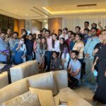 Gauahar Khan Instagram - Humans who touched my life in such a positive manner during the shoot of my most special show , #bestselleronprime ! @primevideoin 💙 Thank you to the entire crew for being so wonderful. #ForeverGrateful @siddharthpmalhotra @sapnamalhotra01 @mukulabhyankar @aryacam @chandnilicious @iarjanbajwa @sonalee18588 @satyajeetdubey @virafpp #Mithunda @jashmahetalia @himanidaxini @arifaudi786 @prasadbhatkar80 @vinitasawant_hairstylist