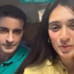 Gautam Rode Instagram - We tried (really tried) our BEST at the Word Association trend and this is how it went … 😂🙈 You guys can see the full video on @therodeway , go check it out! 😂🤪 . . . #wordassociation #challenge #couple #coupletrend #game #funny #hilarious #husbandandwife #TheRodeWay #vlog #comedy #lol