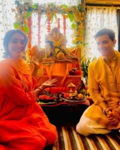 Gautam Rode Instagram - 🧡Happy Ganesh Chaturthi 🧡

#nodecentpictures #🧡