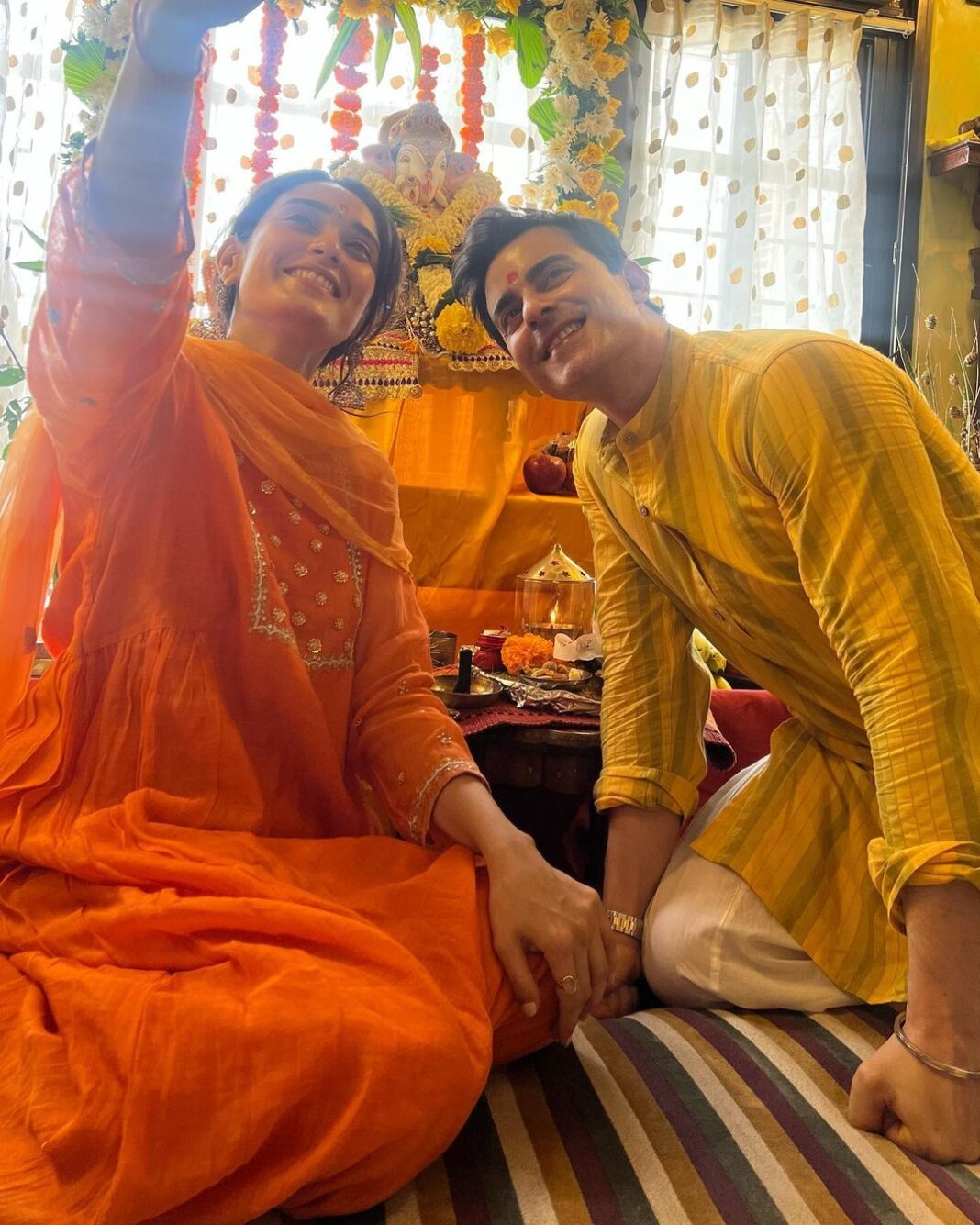 Gautam Rode Instagram - 🧡Happy Ganesh Chaturthi 🧡 #nodecentpictures #🧡
