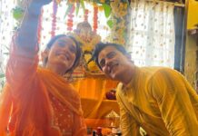 Gautam Rode Instagram - 🧡Happy Ganesh Chaturthi 🧡 #nodecentpictures #🧡