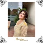 Geetika Mehandru Instagram – The gorgeous, Geetika Mehandru (@geetikamehandru) radiating her mystical aura in our scintillating yellow sharara suit ensemble, embracing a flair of intricate silk embroidery and dreamy amalgamation of stone work based floral motifs, all crafted to perfection.

For queries, reach out to us at worldofumaiza@gmail.com. We are also open to virtual consultation on +91-9967039786.

Love, Team @worldofumaiza. 🤎

#worldofumaiza #umaizabykaynatkhan #designerwear #glamour #elegant #dailywear #punjabisuit #indianwear #ethnicwear #onlinefashion #instafashion #geetikamehandru #jersey #indianwedding #manishmalhotra #anitadongre #onlineshopping #taruntahiliani #silkembroidery #shararasuit #masaba #stonework #mumbai #boutique Mumbai, Maharashtra