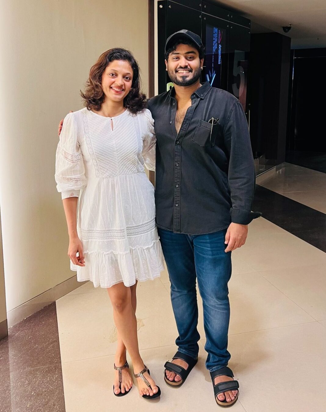 Gokul Suresh Instagram - Congratulations Vincymol! You’ve made #Paappan proud! ❤️