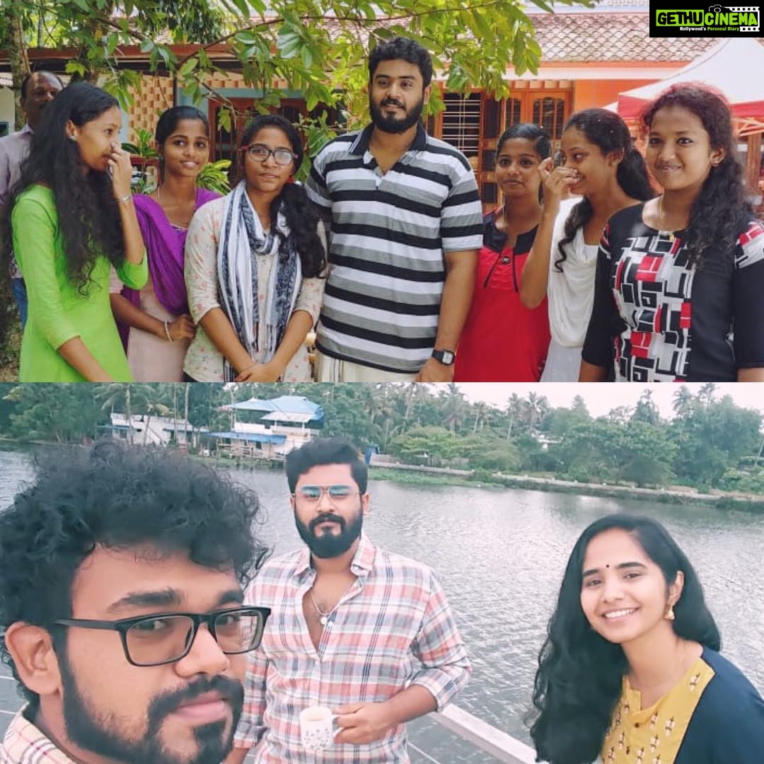 Gokul Suresh Instagram - The two kalakhattams of Ravi in #SayannaVarthakal Courtesy: @sreenath.ts_cinematographer