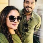 Gokul Suresh Instagram - When your heroine is 'The Sensation' !!! You're automatically all shiny and glittery!!! Miss Martin❤ #prayagamartin !!!