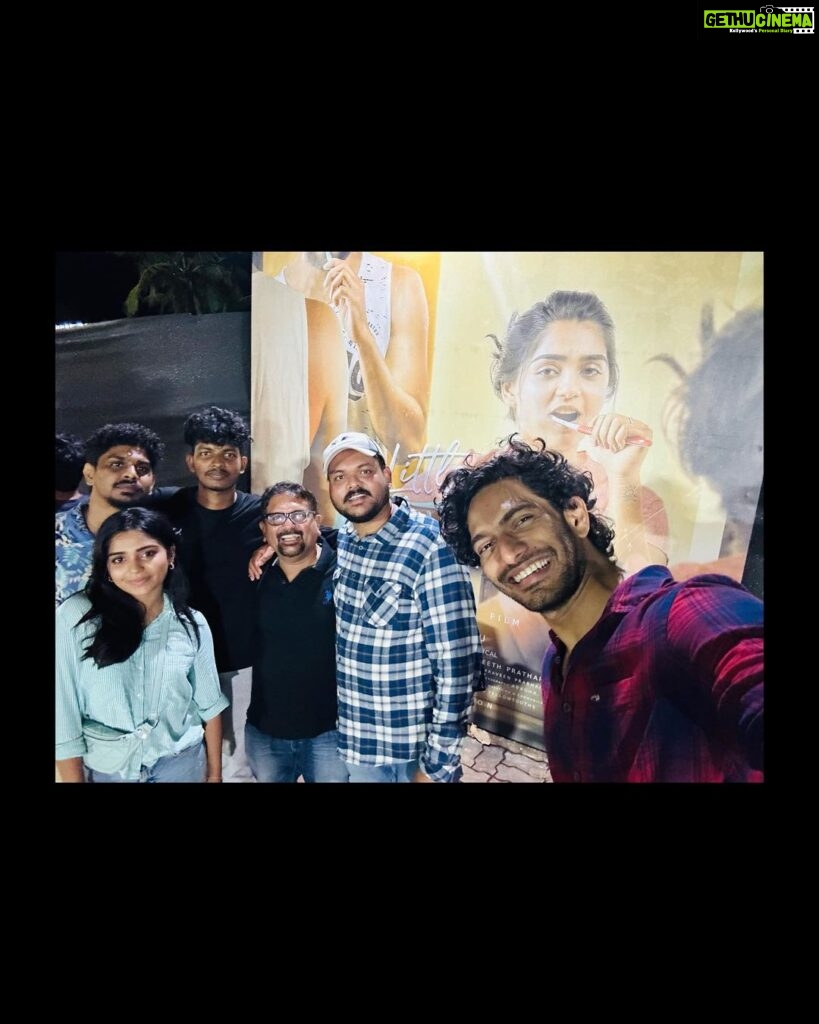 Gouri G Kishan Instagram - Naina & AB making memories @indiegaga ❤️‍🔥 @shersha_sherief @littlemissrawther #GovindVasantha @wonderwall_records Calicut, India