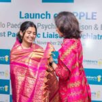 Gouri G Kishan Instagram - Last week, on Children’s Day, I had the pleasure of launching India’s first Paediatric Psychiatry department at Apollo Hospitals and address some incredible kids and their parents☺️🕊️ What better way to spend Children’s day? 💖 A child’s mental health is an equally important and sensitive aspect and may this be a beginning of many more such healthy dialogues. #childmentalhealth #childrensday #mentalhealthmatters #therapy #childpsychology #positiveparenting Apollo Children Hospital, Greams Road