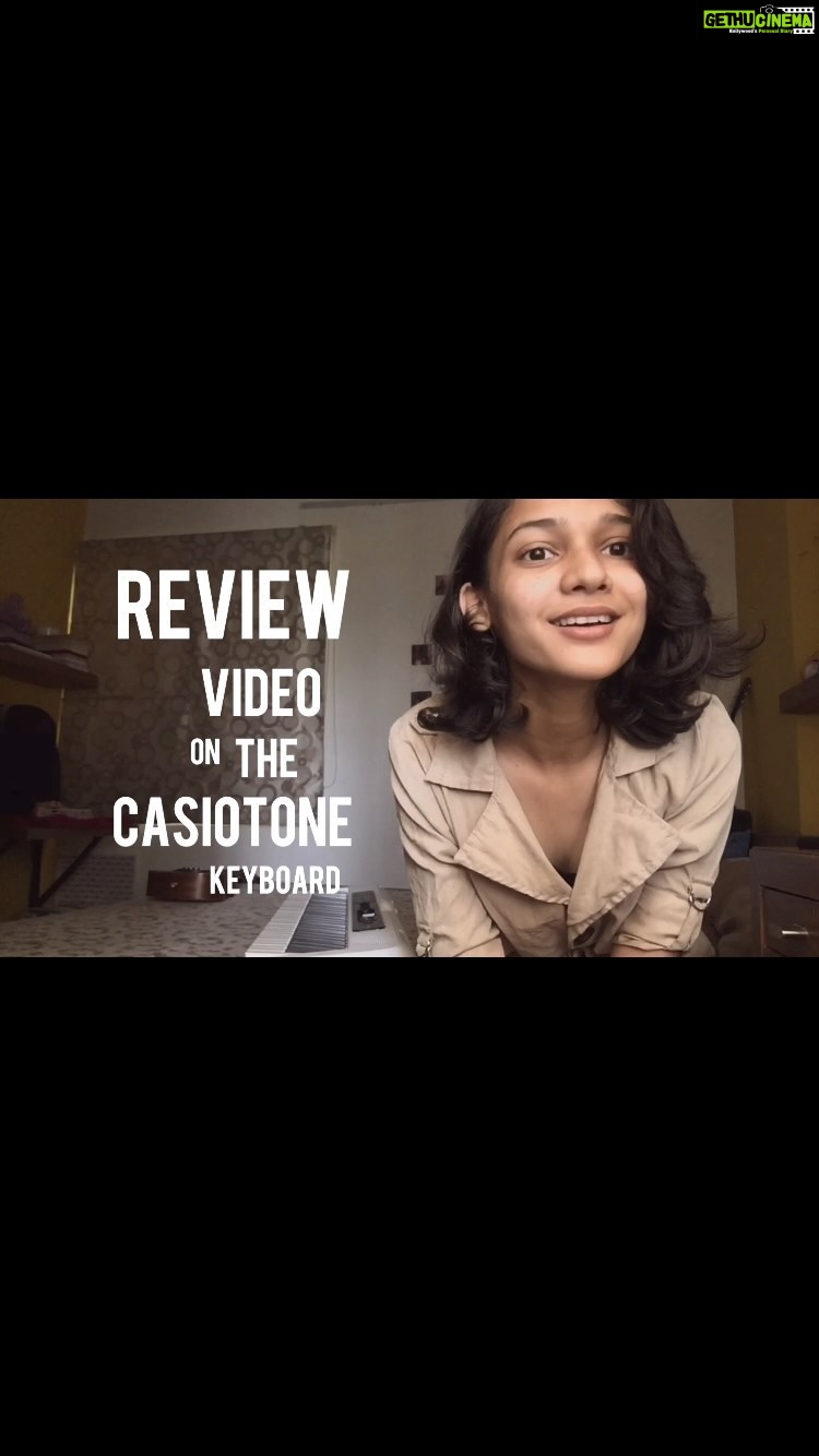 Haniya Nafisa Instagram - Helloo, So today I’ve come up with my genuine comments and review on Casiotone s200 keyboard that @casio had sent me at the beginning of this year...I’ve had a great experience with the same and the learning process has been too exciting...so here’s a short review and a run through on the major details of the keyboard! #BasCasioBajega #LearnWithCasio #CasioMusic #Casiotone #MakeMusicFun #LearnwithChordana @casiomusic_in @casio