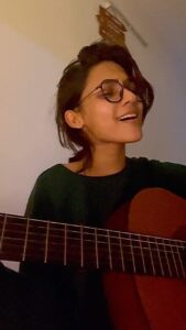 Haniya Nafisa Instagram - So today I finally felt happy, healthy and free enough to sing something and here it is❤️
It feels great to be unbothered by numbers that go up and down on social media and just sing whenever and wherever I feel like when I feel the love for it…I know that it was quite a long wait but I hope you understand that my love for music is the only thing that I want myself to be driven by than anything else❤️