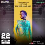 Haricharan Instagram – He’s here to sing, slay and make your day! The South Indian Music Festival reached a notch higher with @haricharanmusic in the house! Catch him LIVE with DSP and the team on October 22, at the Duty-free Tennis Stadium, Dubai.

Book your tickets on @bookmyshow_uae and @platinumlistuae now! Link in the bio 

#RockstarDSP #DeviSriPrasad #Rockstar #SouthIndian #MusicFestival #DSPLiveInDubai #LiveInDubai #Music #Musician #Trending #FirstTimeEver #MyDubai Dubai –  دبى