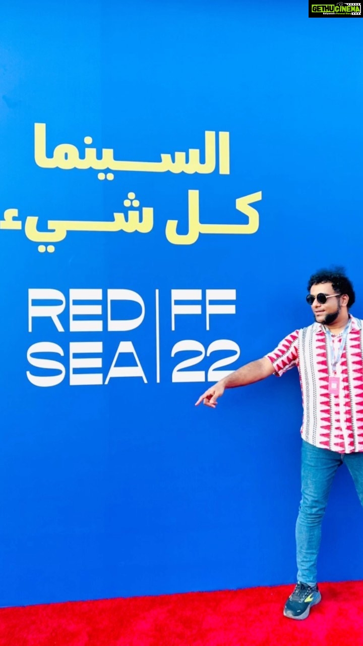 Haricharan Instagram - Prep Scenes at the @redseafilm Concert with @arrahman sir for Dec 3rd. Performing here in Jeddah by the iconic Red Sea. Its my first time ever in Saudi arabia, so happy to set foot in this Holy land. #rsiff #rsiff2022 #Arrahman #Giglife #Jeddah #redsea @btosproductions