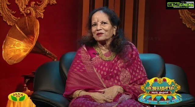 Haricharan Instagram - A complete new experience to sit and chat with the Legend Smt Vani Jayaram amma. watch the talk show on Jaya tv for Ayudha Poojai and Vijayadasami days at 9 am. Jaya TV