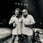 Haricharan Instagram - Twinning with Guitar God @kebajer Catch us Tonight in Houston at the @smartlivetx with @Arrahman sir and the whole Gang. #AllAccesstour #Arrahman #Haricharan @btosproductions Smart Financial Centre at Sugar Land