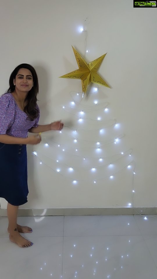 Himaja Instagram - A simple low budget DIY..Now its your turn to showup your idea 💡 #trendingreels #christmas #christmasdecor #christmastree #trending