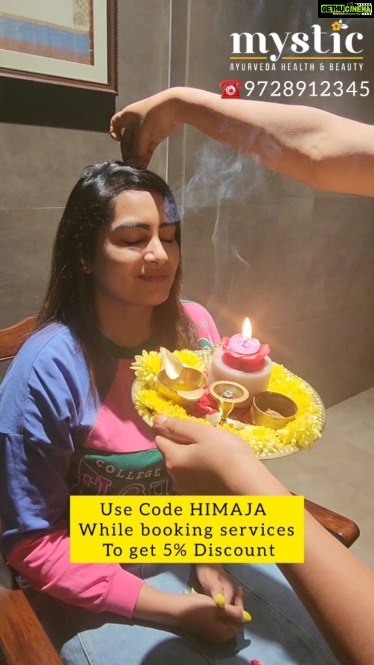 Himaja Instagram Mystic Ayurveda Health & Beauty Use My Code HIMAJA