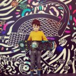 Isha Sharvani Instagram - collaboratively making art with the family at MAARAKOOL @140 Perth It’s on till the 5th of August❤️ Thanks to @artifyconsulting and talented artist Kambarni for this experience 🙏🏾💐🙏🏾