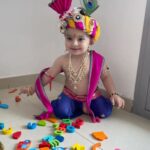 Ishaara Nair Instagram - Happy Janmashtami everyone ❤️ #janmashtamispecial #lordkrishna #love #laddoogopal #babykrishna #gratitude #vrindavan #radhakrishna #flutemusic