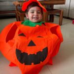 Ishaara Nair Instagram - Happy Halloween Guys ❤️🤗 this guy is a Halloween guy for sure. The only stuff we watches on tv are cartoons related to Halloween 🤣🤣❤️ we couldn’t wait for this day to come so that we could dress him up. His happiness is seen on his face 🤣🤣👻
