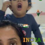 Ishika Singh Instagram - When my baby sings national anthem , my joy knows no bounds .. #national #nationalanthem #nationalanthemofindia #proudmama #momlife #momlove #reelsvideo #viralreels #trendingreels #reelkarofeelkaro #reelitfeelit❤️❤️ #reelinstagram #nationalanthemreels