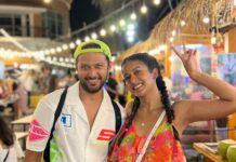 Ishita Dutta Instagram - Happy Anniversary my boo ❤️ Thanku for being my strength…Thanku for always being there… Thanku for always making me laugh..Thanku for being you ❤️ Sometimes I am like Thankgod we met ❤️ @vatsalsheth 🧿