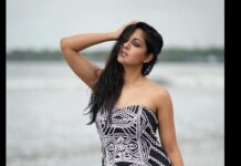 Ishita Dutta Instagram - Salty but sweet ❤️ Styled by: @styleitupbyaashna Shot by: @vinaylolam_ Outfit: @sorayabymalvika Bracelets: @nivi_accessories Hair & Makeup: @makeup_by_neha_ansari