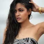 Ishita Dutta Instagram - 🖤 Styled by: @styleitupbyaashna Shot by: @vinaylolam_ Outfit: @sorayabymalvika Bracelets: @nivi_accessories Hair & Makeup: @makeup_by_neha_ansari