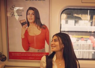 Jacqueline Fernandez Instagram - Today for @goldmedalindia at Mumbai Metro!! ⭐️