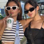 Jannat Zubair Rahmani Instagram - Cute pictures. Crazy times. Sisters at 🖤 Partners in crime.