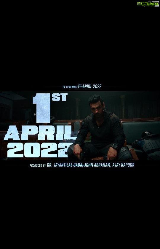 John Abraham Instagram - Ab waqt mooh tod jawaab dene ka nahi... seedha mooh tod dene ka hai 💪🏼 ONE WEEK FOR ATTACK! 🔥 🔥🔥 #Attack - Part 1 releasing in cinemas worldwide on 1.04.22 #ATTACKMovie @lakshyarajanand @rakulpreet @jacquelinef143 #RatnaPathakShah @joinprakashraj @jayantilalgadaofficial @ajay_kapoor_ @yogendramogre @minnakshidas @sumit_batheja @thevishalkapoor @shashwatology @penmovies @johnabrahament @ajaykapoorproductions @zeemusiccompany @moviegoers_entertainment