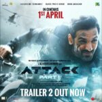 John Abraham Instagram – IT’S TIME FOR ONE FINAL ATTACK!
#ATTACKTrailer2 out now: link in bio.

#Attack – Part 1 releasing in cinemas worldwide on 1.04.22
#ATTACKMovie

@lakshyarajanand @rakulpreet @jacquelinef143 #RatnaPathakShah @joinprakashraj @jayantilalgadaofficial @ajay_kapoor_ @yogendramogre  @minnakshidas @sumit_batheja @thevishalkapoor @shashwatology @penmovies @johnabrahament @ajaykapoorproductions @zeemusiccompany @moviegoers_entertainment